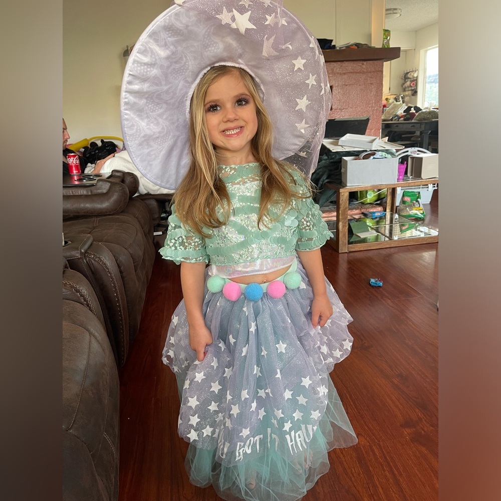 COPY - Chasing fireflies girls dazzling witch costume
